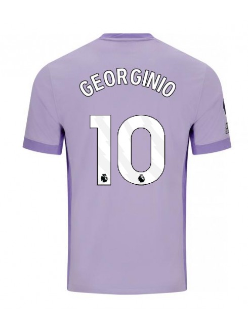 Moški Nogometna dresi replika Brighton Georginio Rutter #10 Gostujoči 2025-26 Kratek rokav Moški Nogometna dresi replika Brighton Georginio Rutter #10 Gostujoči 2025-26 Kratek rokav